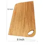 SAHARANPUR HANDICRAFTS Wooden Chopping Board for Kitchen Vegetables Meat & Fruits Chopper Kitchen Tool, 4 image