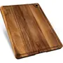 SAHARANPUR HANDICRAFTS Acacia Wood Cutting Board Decorative Wooden Serving Board for Kitchen and Dining for Meat Cheese Bread Vegetables &Fruits, 7 image