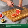 SAHARANPUR HANDICRAFTS Mango Wood Cutting Board Decorative Wooden Serving Board for Kitchen and Dining for Meat Cheese Bread Vegetables &Fruits, 4 image