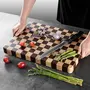 SAHARANPUR HANDICRAFTS Acacia Wood Cutting Board Decorative Wooden Serving Board for Kitchen and Dining for Meat Cheese Bread Vegetables &Fruits, 7 image