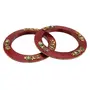 LAC BANGLES Lac & Cubic Zirconia Kada for Women & Girls (Pack of 2), 2 image