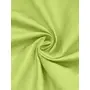RAJASTHANI PUPPETS Lime Green Satin Stripes Single BedSheet with Pillow Cover, 4 image