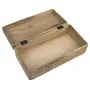WOOD CRAFTS OF RAJASTHAN Wooden Decorative Box (23.495 cm x 10.16 cm x 6.35 cm Brown), 3 image