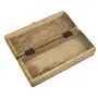 WOOD CRAFTS OF RAJASTHAN Wooden Decorative Box (23.495 cm x 10.16 cm x 6.35 cm Brown KE25), 3 image