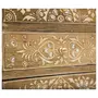 WOOD CRAFTS OF RAJASTHAN Wooden 3 Drawer Decorative Box (25 cm x 21 cm x 20 cm Brown), 4 image