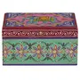 WOOD CRAFTS OF RAJASTHAN Wooden Decorative Box (24 cm x 12 cm x 30 cm KE16), 2 image