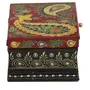 WOOD CRAFTS OF RAJASTHAN Wooden Decorative Box (24 cm x 12 cm x 30 cm KE23), 6 image