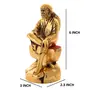 CHURU SILVERWARE Shirdi Sai Baba Idol Metal Statue Showpiece HomeOffice Decorative Saibaba Idol MurtiReligious Gift ArticleShowpiece FigurinesCorporate Gift., 3 image