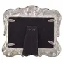 CHURU SILVERWARE White Metal Table Photo Frame, 3 image