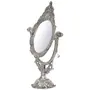 CHURU SILVERWARE White Metal Table Mirror (33 cm x 2 cm x 40 cm Silver), 3 image
