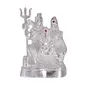 Handicraft White Metal Shiv Parivar Idol/Shiv Shakti Showpiece for Home Decor, 2 image