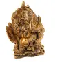 Ganesha Sitting Statue | Ganesha Statue | Ganesha Idol | Ganesha Statue for Good Luck | Ganesha Idol for Happiness | Ganesha Figure for Good Fortune | Ganesha Statue for Home Decor & Gift., 3 image