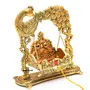 CHURU SILVERWARE Metal Swing Laddu Gopal JhulaKrishna Hindola PalanaDecorative Laddu Gopal for Temple PoojaShowpiece FigurinesReligious Idol Gift Article., 2 image