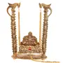 CHURU SILVERWARE Handicraft Laddu Gopal Jhula (0-2 no), 2 image
