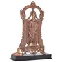 CHURU SILVERWARE Handicraft God Tirupati Balaji Sri Venkateswara Idol (30 cm x 9 cm x 40 cm Brown) Metal, 3 image