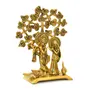 Handicraft Radha Krishan Idol Under Tree New / Radha Krishna murti, 3 image