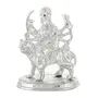 CHURU SILVERWARE Handicraft White Metal Durga maa Idol Durga maa murti for Home Temple & Decor, 2 image