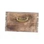 CHURU SILVERWARE Rustic Wooden Kitchen Organiser or Caddy - Grande - Cutlery Holder or Dining Organiser, 3 image