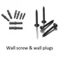 Online Collection Wooden & Wrought Iron Fancy Wall Bracket/Wall Shelf (Pack - 2) (Modern), 3 image