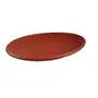 TERRACOTTA POTTERY OF RAJASTHAN Classic Handmade Natural Terracotta Clay Dinner Plate Plates (25.5 X 2.5 cm_Brown), 3 image
