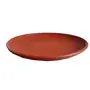 TERRACOTTA POTTERY OF RAJASTHAN Classic Handmade Natural Terracotta Clay Dinner Plate Plates (25.5 X 2.5 cm_Brown), 2 image