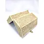 CAMEL BONE ARTICLES Antique Handcrafted Trinket Box Natural Camel Bone Chips on Wood Hand Engraved, 9 image