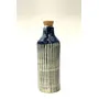 TERRACOTTA POTTERY OF RAJASTHAN Handmade- Hand Carved Ceramic Oil Bottle, 3 image