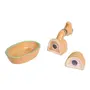 TERRACOTTA POTTERY OF RAJASTHAN Handcrafted Tableware Ceramic Salt & Pepper for Dinning Table, 5 image