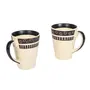 TERRACOTTA POTTERY OF RAJASTHAN Studio Pottery Ceramic Handcrafted Beer Mugs (Set of 2), 2 image
