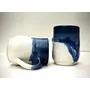 TERRACOTTA POTTERY OF RAJASTHAN Handmade Ceramic-Classic White Ceramic Coffee Mug-Set of 2-Gift Box, 2 image
