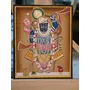 PICHWAI- PAINTED TEMPLE HANGING - Shrinathji Decorative Embossed Handmade Pichwai Painting - (Hand Painted on Wood) (8x10 inches Unframed) SN10, 3 image