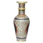 MEENAKARI ENAMEL PRODUCTS Pot for Decoration of Home & Office (Multi15x15x35.5), 3 image