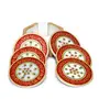 MEENAKARI ENAMEL PRODUCTS Coaster for Decoration of Home & Office (Multi12.5x12.5x5), 2 image