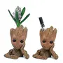 MEENAKARI ENAMEL PRODUCTS Guardians of The Galaxy Baby Groot Multi Purpose Succulent Flower Pot/Pen Stand (Groot 1), 7 image