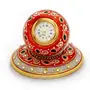 MEENAKARI ENAMEL PRODUCTS: Table Marble Ball Shape Watch, 3 image