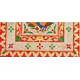 MEENAKARI ENAMEL PRODUCTS Wooden Meenakari Pooja Chowki - A Religious Puja Bajot for Home and Office Decor Ideal as a Gift (Size: 12" x 12" inches), 7 image
