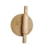 SAHARANPUR HANDICRAFTS Wooden Mini Chakla Belan Toy for Kids, 2 image