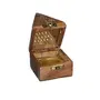 SAHARANPUR HANDICRAFTS Wooden Incense Sticks Pyramid Box Fragrance Stand Holder (3 Inch), 2 image