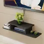SAHARANPUR HANDICRAFTS Setup Box Stand / Set Top Box Stand Wall Mount for Home WiFi Router Game Console Remote Black (S-1), 3 image