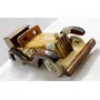 SAHARANPUR HANDICRAFTS Wooden Vintage Classic Vehicle Car Toy Showpiece, 4 image