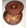 SAHARANPUR HANDICRAFTS Roti Box Casserole for Serving with Stainless Steel Bowl Chapati Hot Pot for Kitchen, 3 image