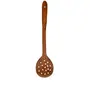 SAHARANPUR HANDICRAFTS Handmade Wooden (Sheesham) Serving And Cooking Spoon Non Stick Kitchen Utensil Set Of 5, 3 image