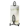 SAHARANPUR HANDICRAFTS Wrought Iron Candle Shape Tissue Paper/Towel/Roll/Napkin Holder/Dispenser for Kitchen Bathroom and Dining Table (Candle Shape), 2 image