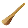 SAHARANPUR HANDICRAFTS Wooden Spoon Natural Handmade Cooking Spoon Set Frying Spoon Kitchen Utensils Ladles & Turning Spatula Nonstick Spoon Set for Cooking Kitchen Tools, 3 image