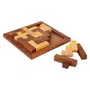 SAHARANPUR HANDICRAFTS Wooden Jigsaw Puzzle - Wooden Toys/Games for Kids - Travel Games for Families - Unique Gifts for Children- Indoor Outdoor Board Games, 4 image