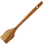 SAHARANPUR HANDICRAFTS Wooden Spoon Natural Handmade Cooking Spoon Set Frying Spoon Kitchen Utensils Ladles & Turning Spatula Nonstick Spoon Set for Cooking Kitchen Tools, 5 image