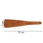 SAHARANPUR HANDICRAFTS Wooden Cooking Spoon for Kitchen | CookingServing Spoon | Non Stick Kitchen Utensils (Style-1), 2 image