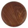 SAHARANPUR HANDICRAFTS Hand Made Round Labyrinth Maze Wooden Toys Brain Teaser Puzzle Game Adult, 3 image
