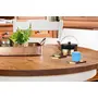 SAHARANPUR HANDICRAFTS Wood Coasters Set 7-Piece Brown CCHK04, 4 image