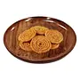 SAHARANPUR HANDICRAFTS Handicrafts Beautiful Table Decor Round Shape Wooden Plate for Home and Kitchen (Set of 2pc), 7 image